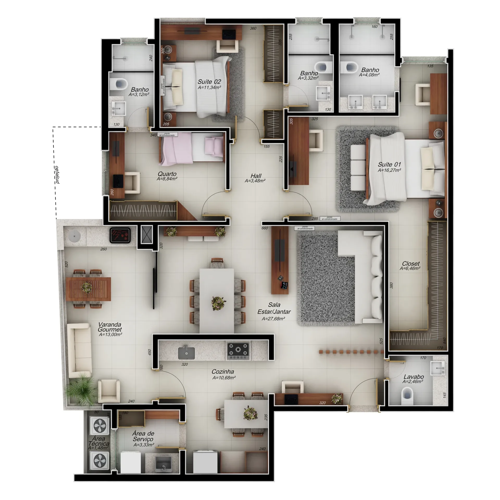 Planta modelo 1